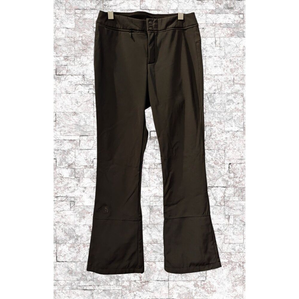 The North Face Ski Snow Womens black Windwall flared insulated pants  Sz 10